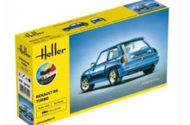 56150 Heller 1/43 Renault R5 Turbo Starter Kit with paints & brush